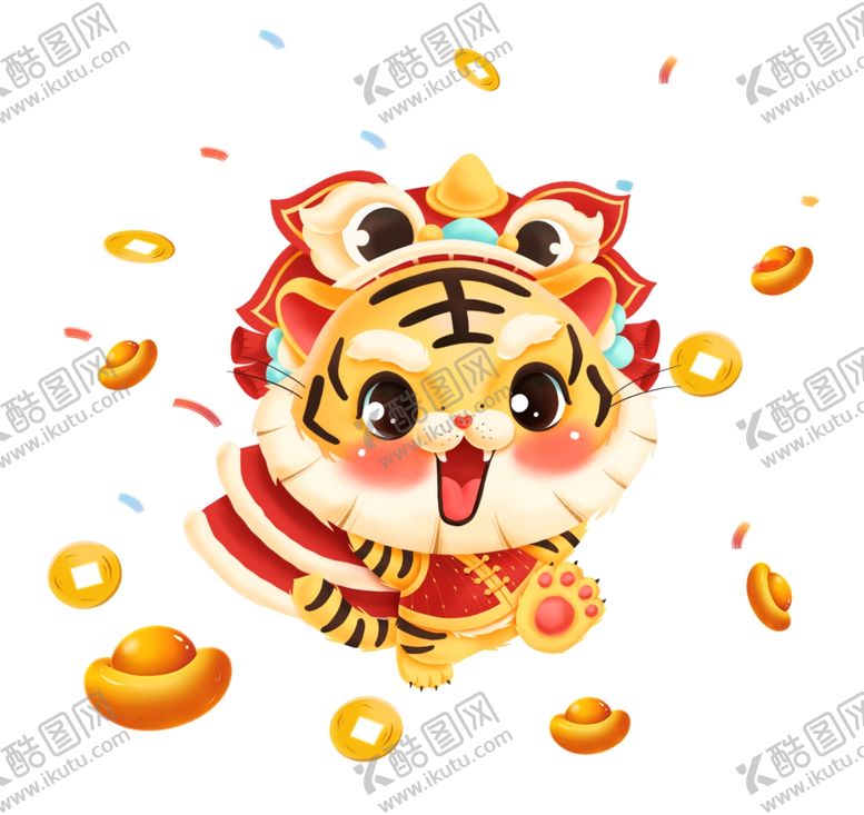 编号：75405902010351446566【酷图网】源文件下载-卡通老虎素材