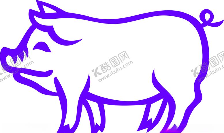 编号：10952707022131033587【酷图网】源文件下载-矢量猪