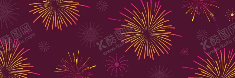 编号：40977112091553041669【酷图网】源文件下载-卡通烟花背景