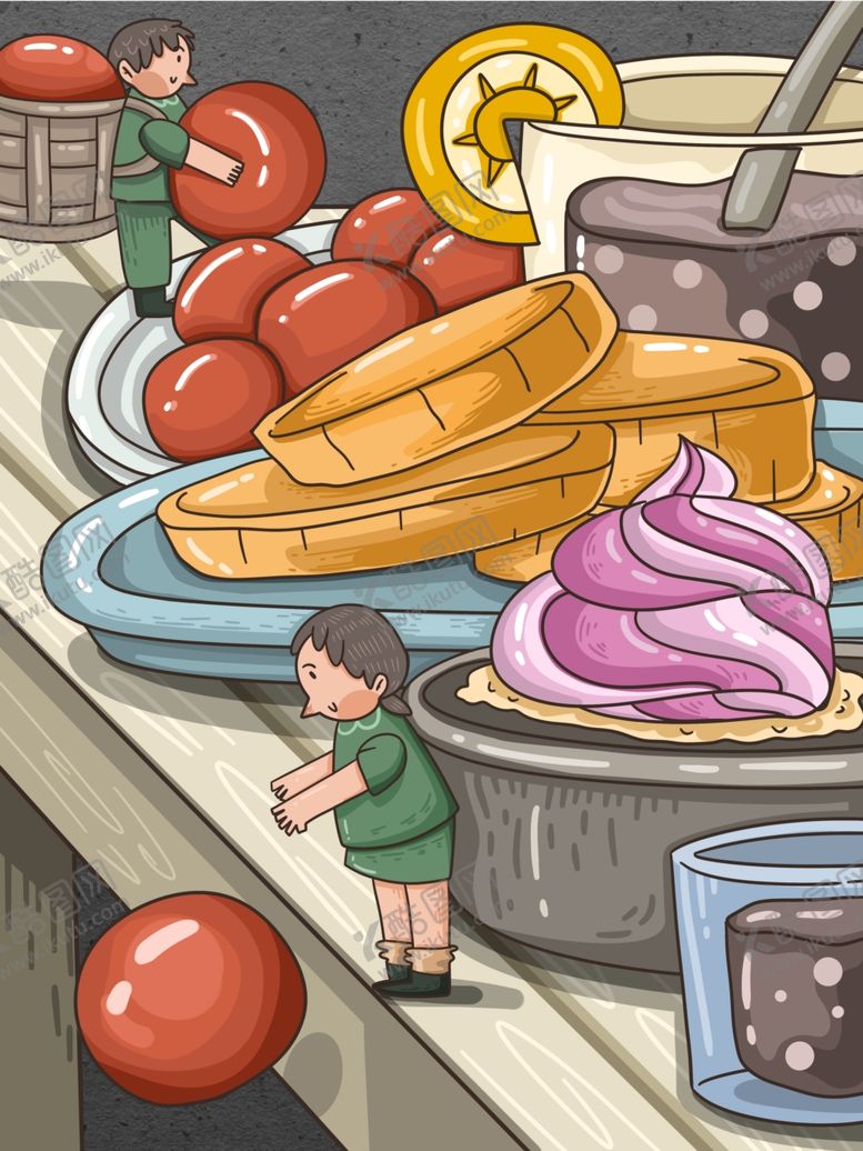 编号：40696710081452554733【酷图网】源文件下载-奇幻国潮插画海报