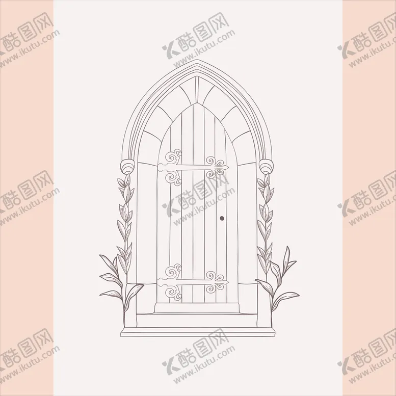 编号：80026210061856154630【酷图网】源文件下载-巴洛克风格装饰图案