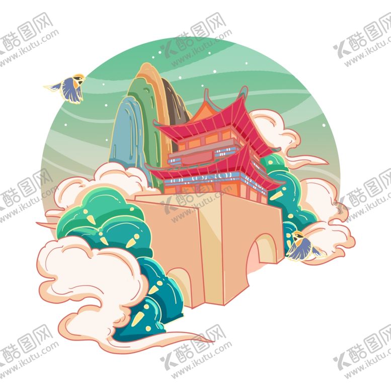 编号：38419802030601299242【酷图网】源文件下载-城市地标