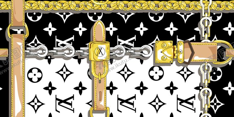 编号：14695606151741343092【酷图网】源文件下载-LV链条