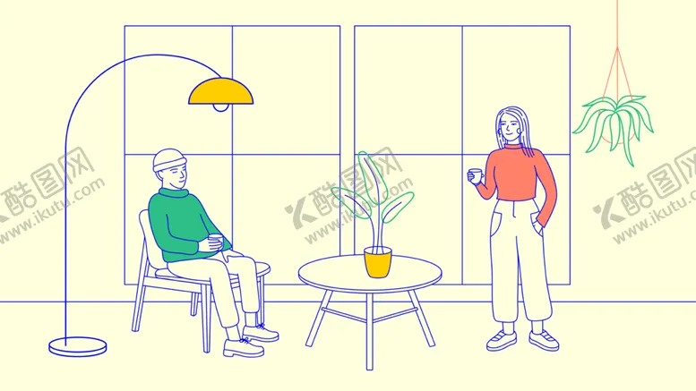 编号：57546009290640409305【酷图网】源文件下载-家居插画