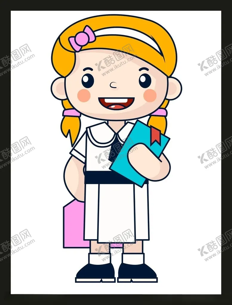 编号：81783012160611389570【酷图网】源文件下载-手绘儿童女孩
