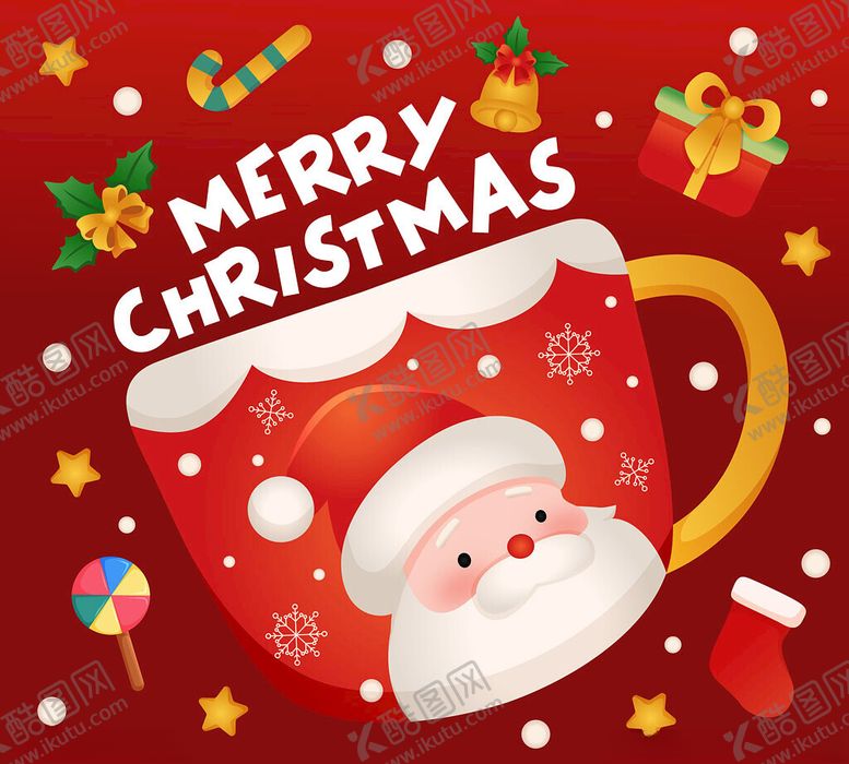 编号：96805904151153001816【酷图网】源文件下载-圣诞插画