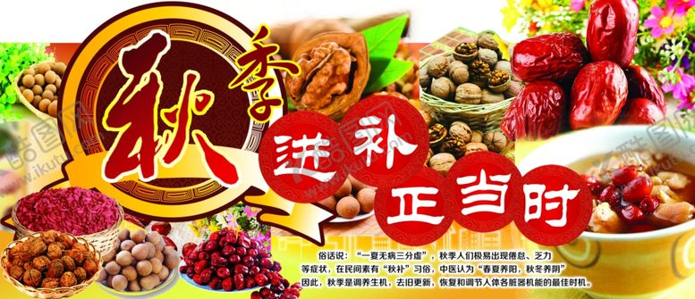 编号：94846006272157585606【酷图网】源文件下载-秋季进补