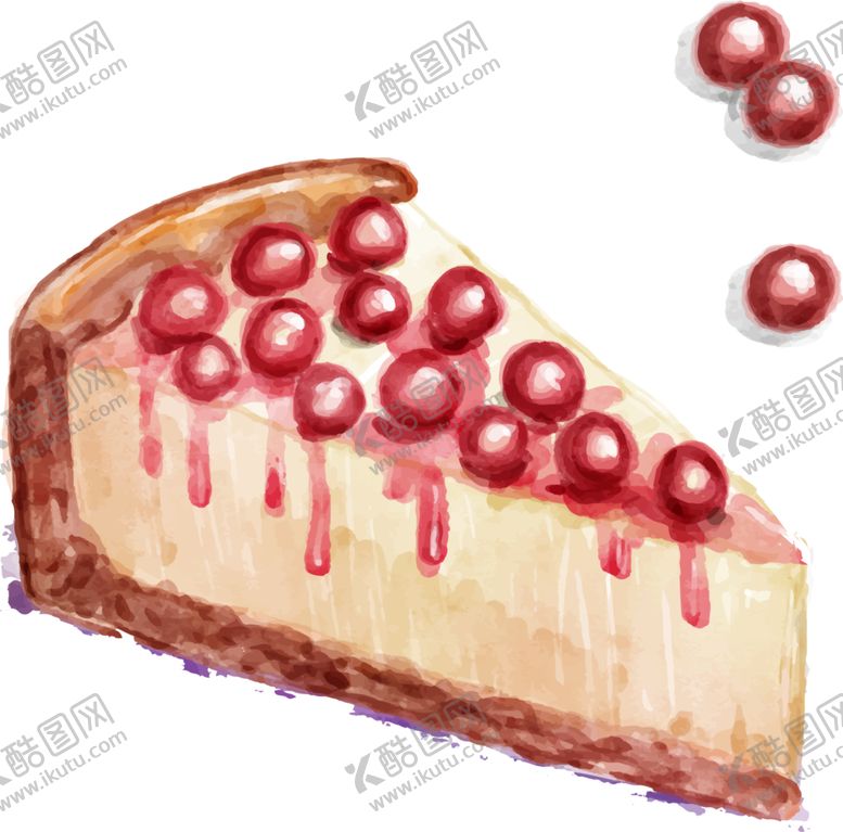 编号：73968006160441249465【酷图网】源文件下载-手绘蛋糕