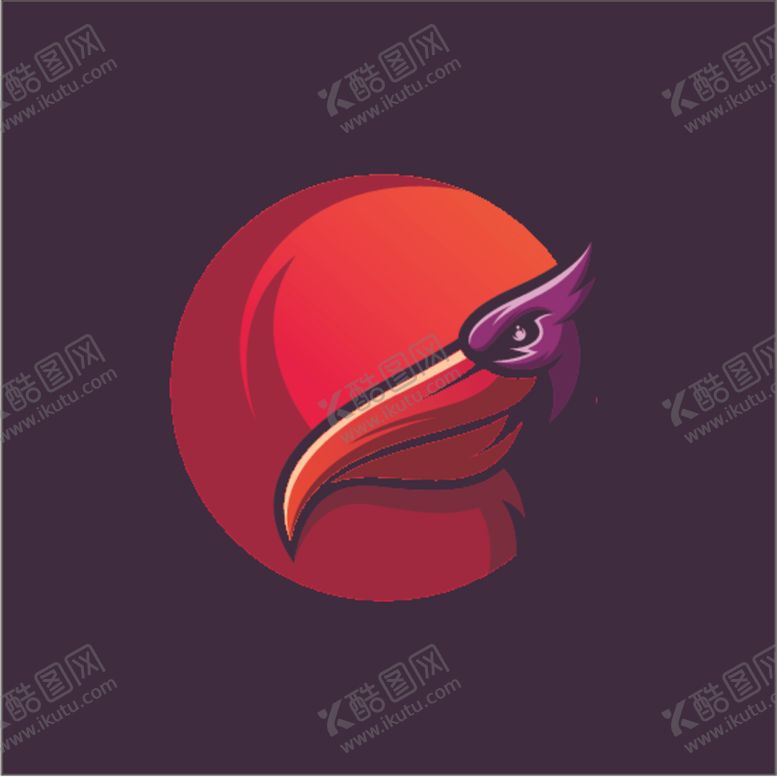 编号：11587407061840394833【酷图网】源文件下载-禽类LOGO标志