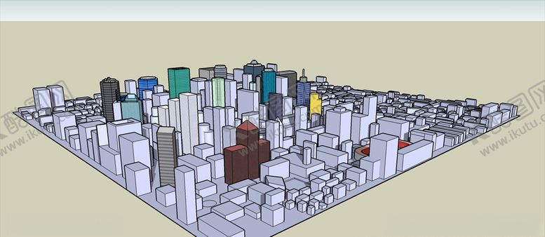 编号：97300909270038473862【酷图网】源文件下载-城市模型