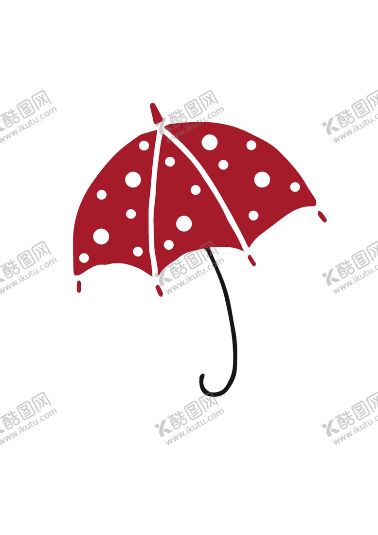 编号：32687109200002572069【酷图网】源文件下载-红色小雨伞