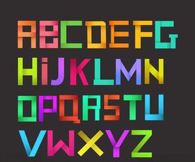 立体字母