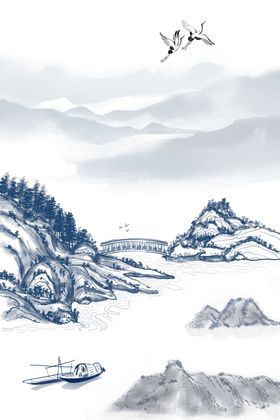水墨背景