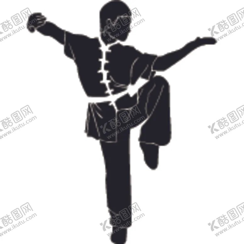 编号：75379903312201563990【酷图网】源文件下载-武术格斗剪影