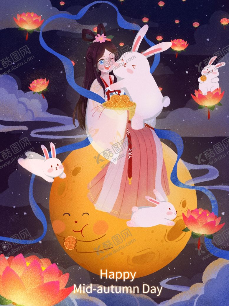 编号：35058502200343324715【酷图网】源文件下载-中秋节国潮风海报