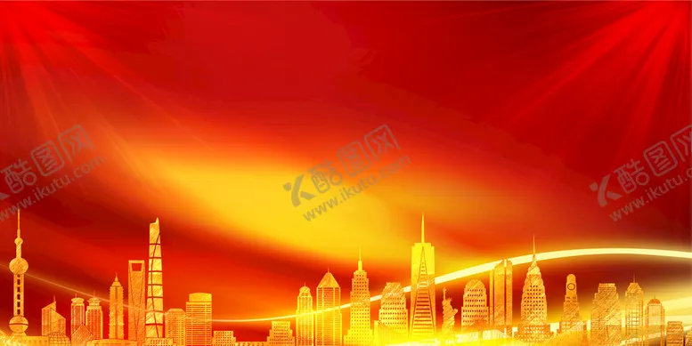 编号：32572410190225414633【酷图网】源文件下载-红色背景