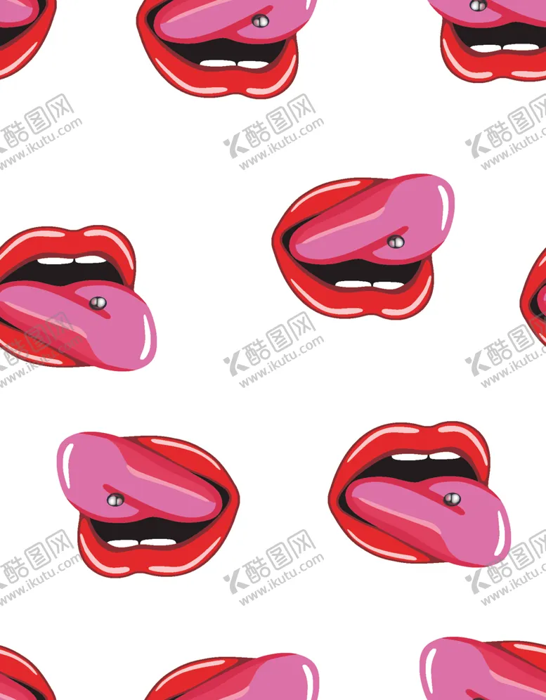 编号：94402203280116116855【酷图网】源文件下载-嘴唇舌头