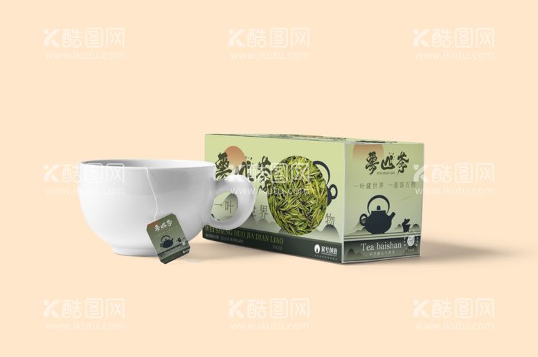 编号：76577402230444179956【酷图网】源文件下载-茶叶品牌样机