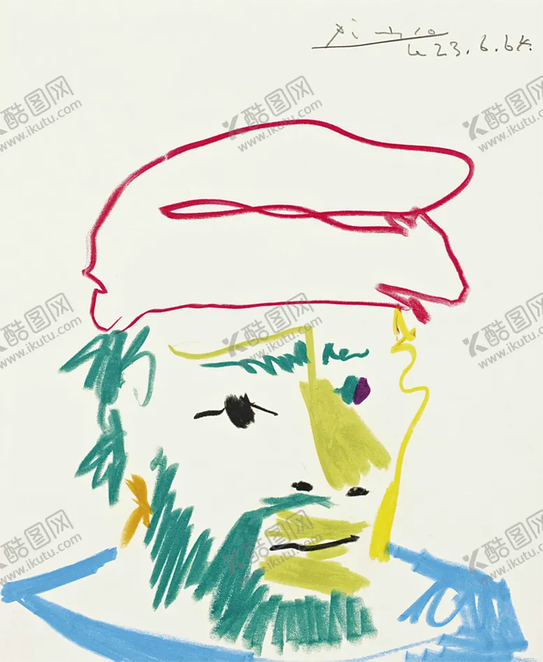 编号：65864906231536263844【酷图网】源文件下载-毕加索抽象绘画作品