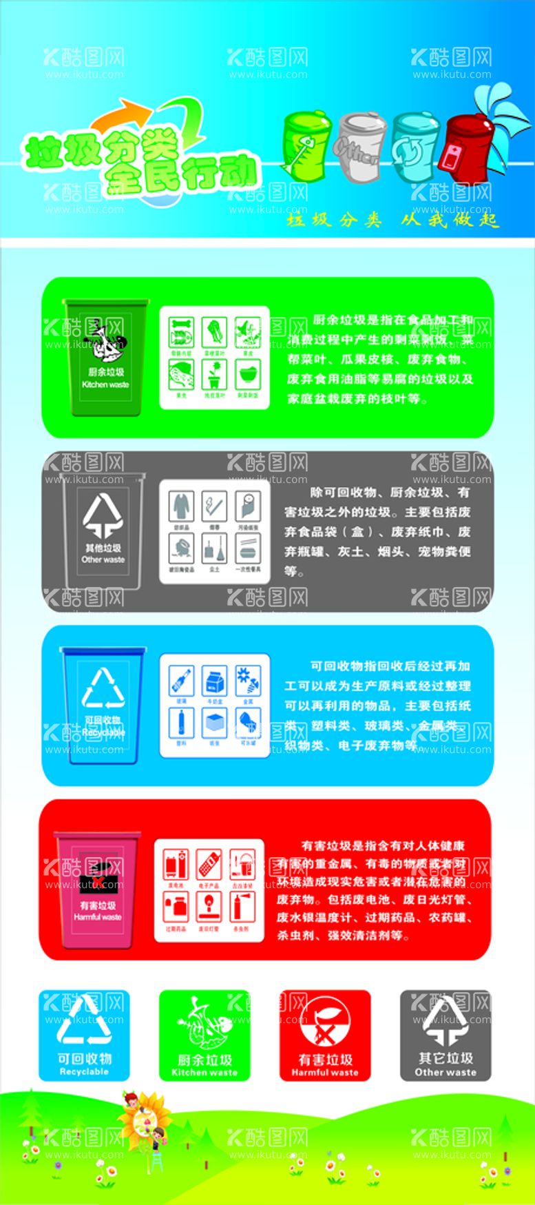 编号：85987011011417205890【酷图网】源文件下载-垃圾分类 