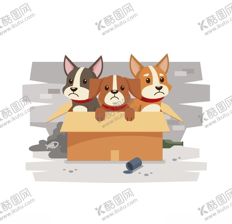 编号：26441709180013554305【酷图网】源文件下载-矢量可爱宠物