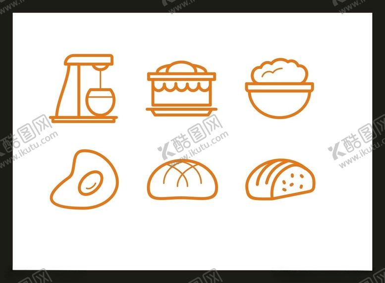 编号：86804302092031128972【酷图网】源文件下载-食物食品图标