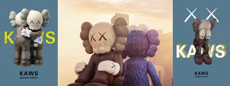 编号：81540911183345143825【酷图网】源文件下载-kaws 暴力熊