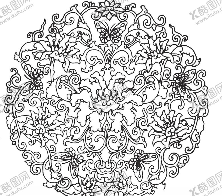 编号：16987209151238529472【酷图网】源文件下载-镂空花图案