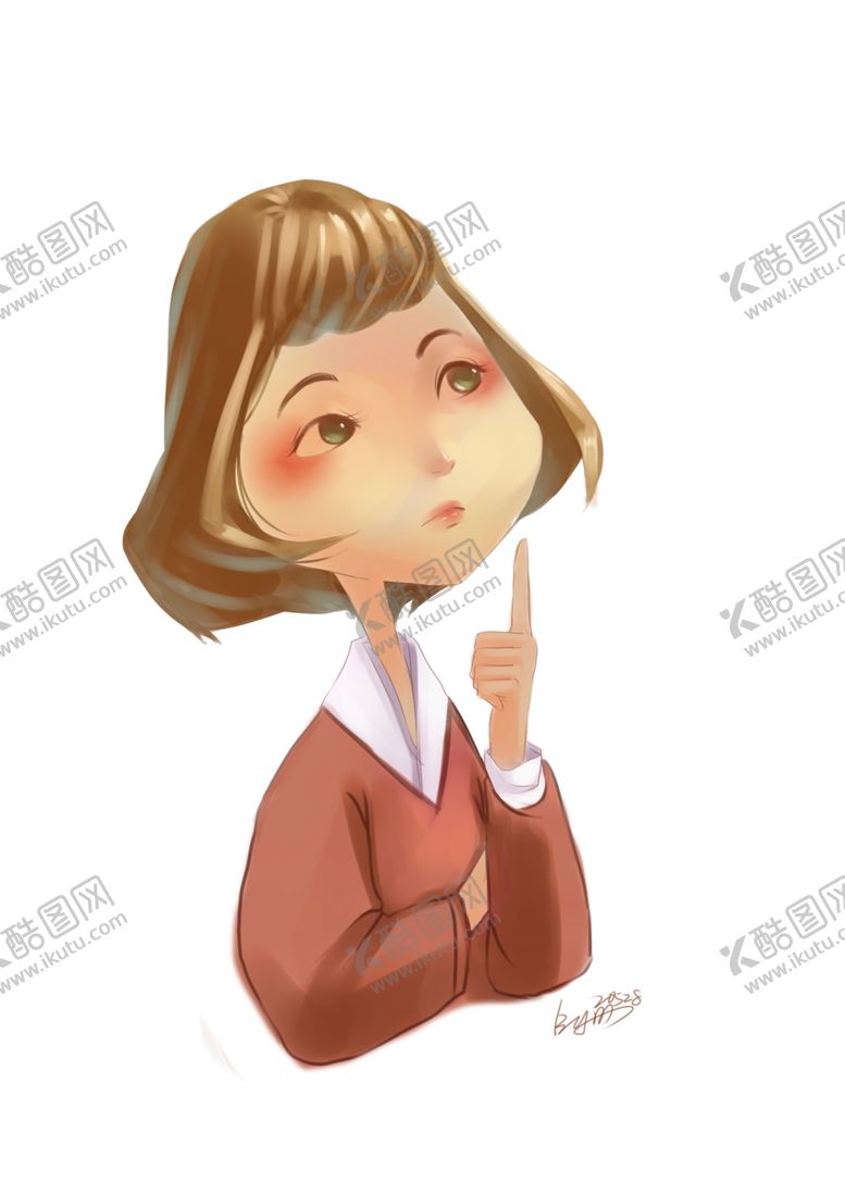 编号：46373410100801157508【酷图网】源文件下载-女生