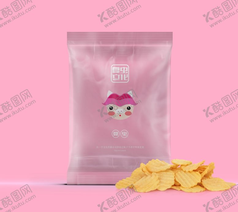 编号：45216810220711117321【酷图网】源文件下载-薯片包装袋