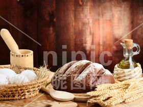 面包高清摄影美味丰富
