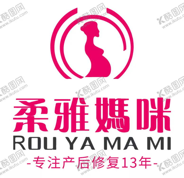 编号：77246804191551064668【酷图网】源文件下载-柔雅妈咪logo