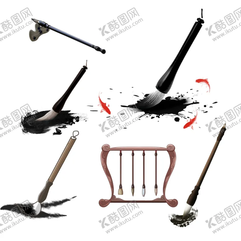 编号：68292507020424268124【酷图网】源文件下载-毛笔