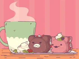 可爱美食