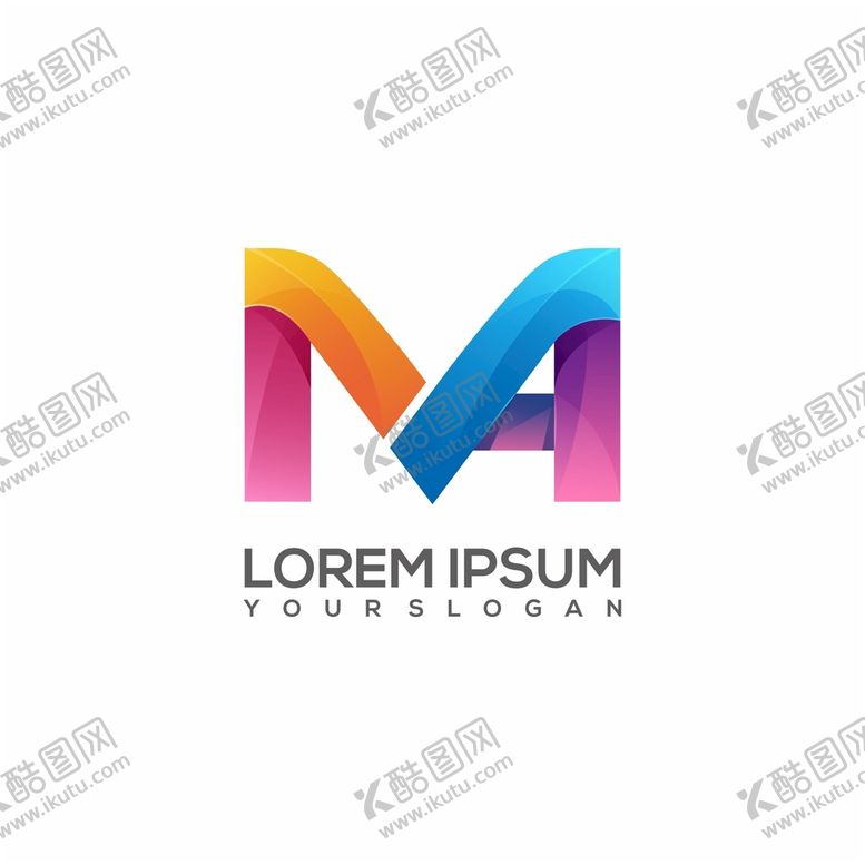 编号：16804909250320579812【酷图网】源文件下载-彩色字母图标  