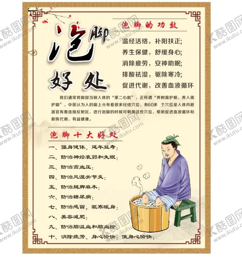 编号：83176209130147340234【酷图网】源文件下载-泡脚的好处