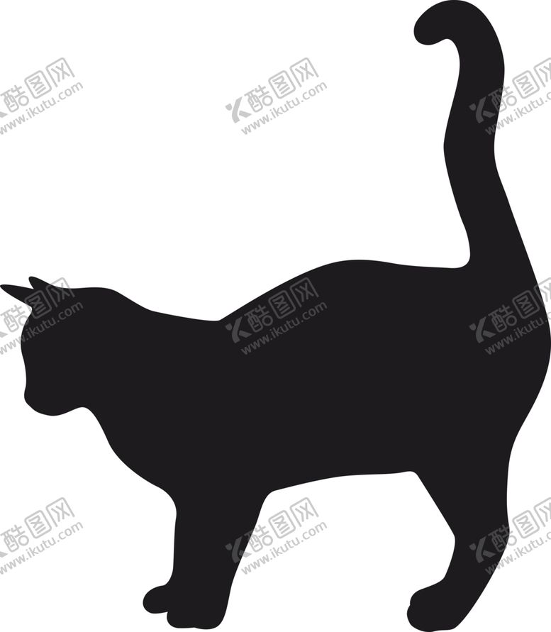 编号：86404705040801312805【酷图网】源文件下载-动物剪影