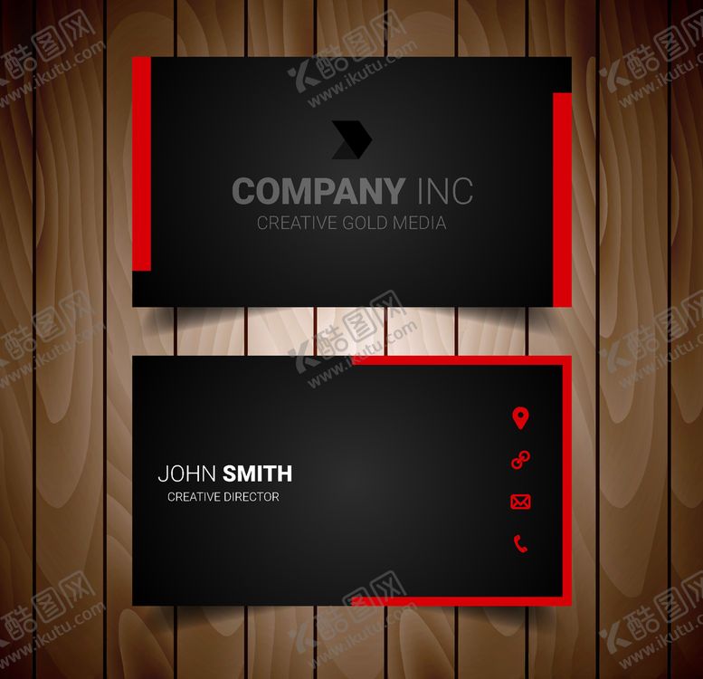 编号：93880609242225532469【酷图网】源文件下载-名片模板