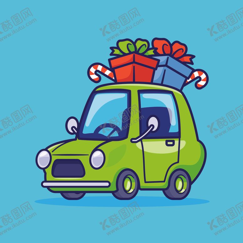 编号：63403802080329493525【酷图网】源文件下载-矢量卡通小车