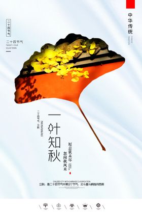 立秋插画