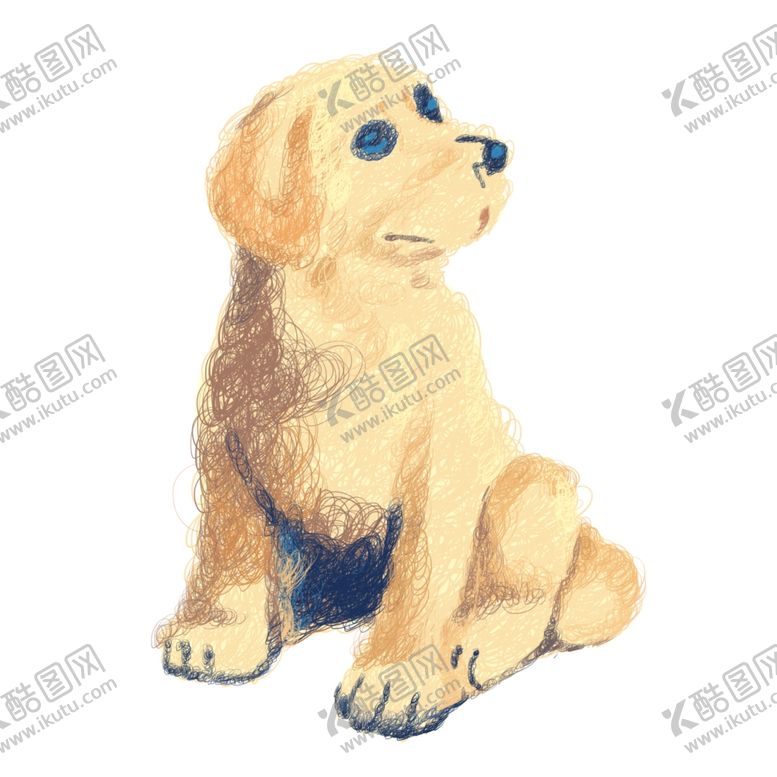 编号：23213910211638391187【酷图网】源文件下载-卡通小狗