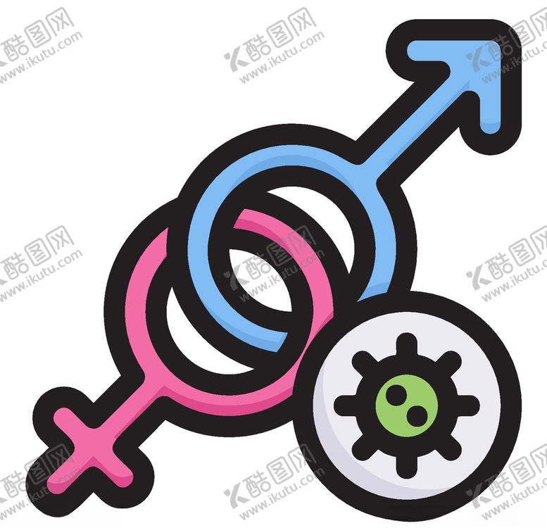 编号：44977809131139172944【酷图网】源文件下载-病菌图标