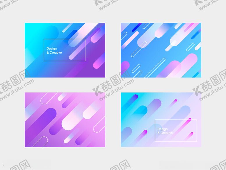 编号：49270009220912485229【酷图网】源文件下载-多彩渐变几何背景图案