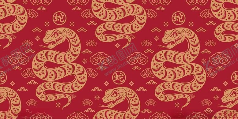 编号：18617702120752484184【酷图网】源文件下载-蛇年纹理