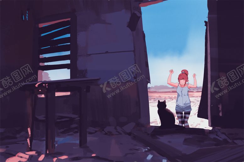 编号：21579609252255448124【酷图网】源文件下载-日系动漫背景