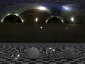 C4D环境贴图HDR贴图MAX光照hdr摄影棚灯光