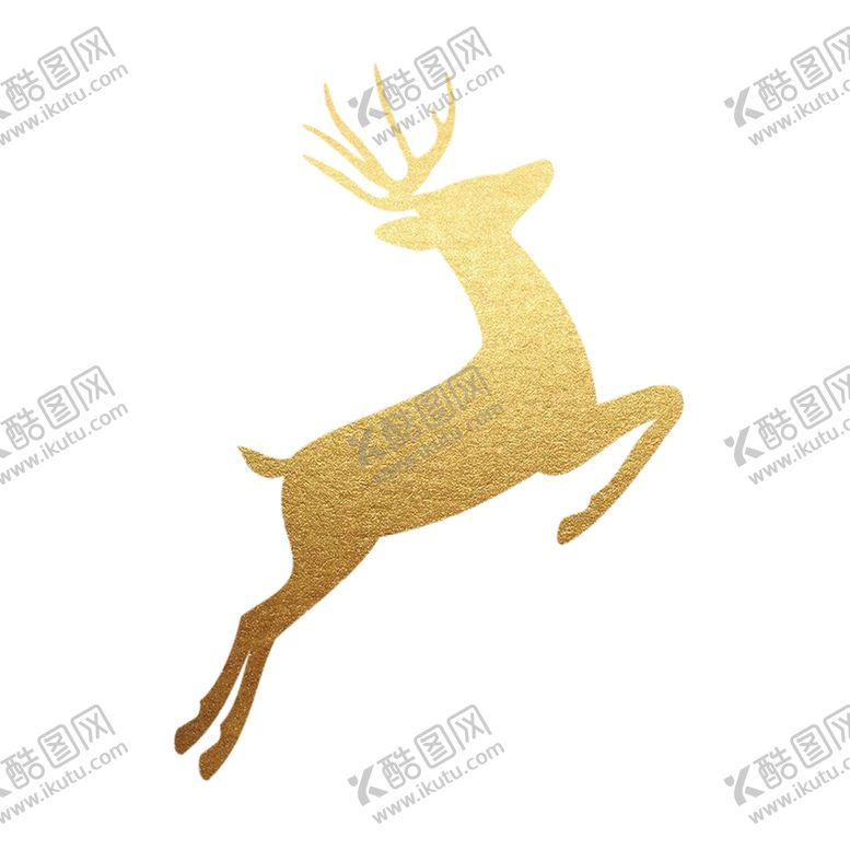 编号：33458905121936406730【酷图网】源文件下载-圣诞节卡通鹿