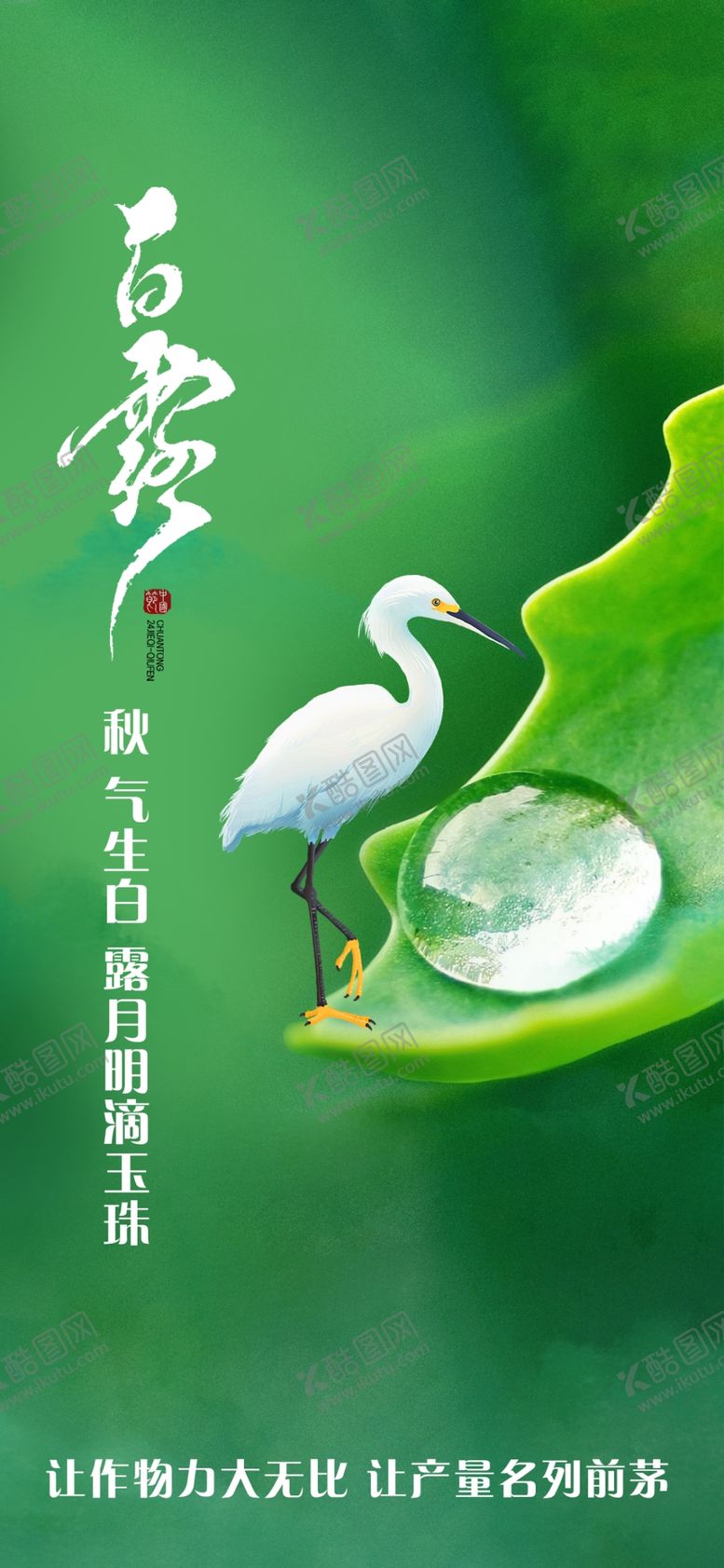 编号：92194501270736133422【酷图网】源文件下载-白露