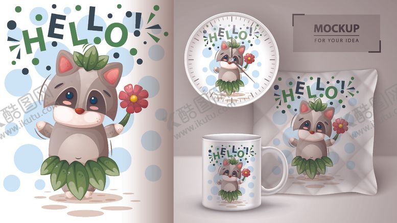 编号：27215209171502253505【酷图网】源文件下载-可爱卡通