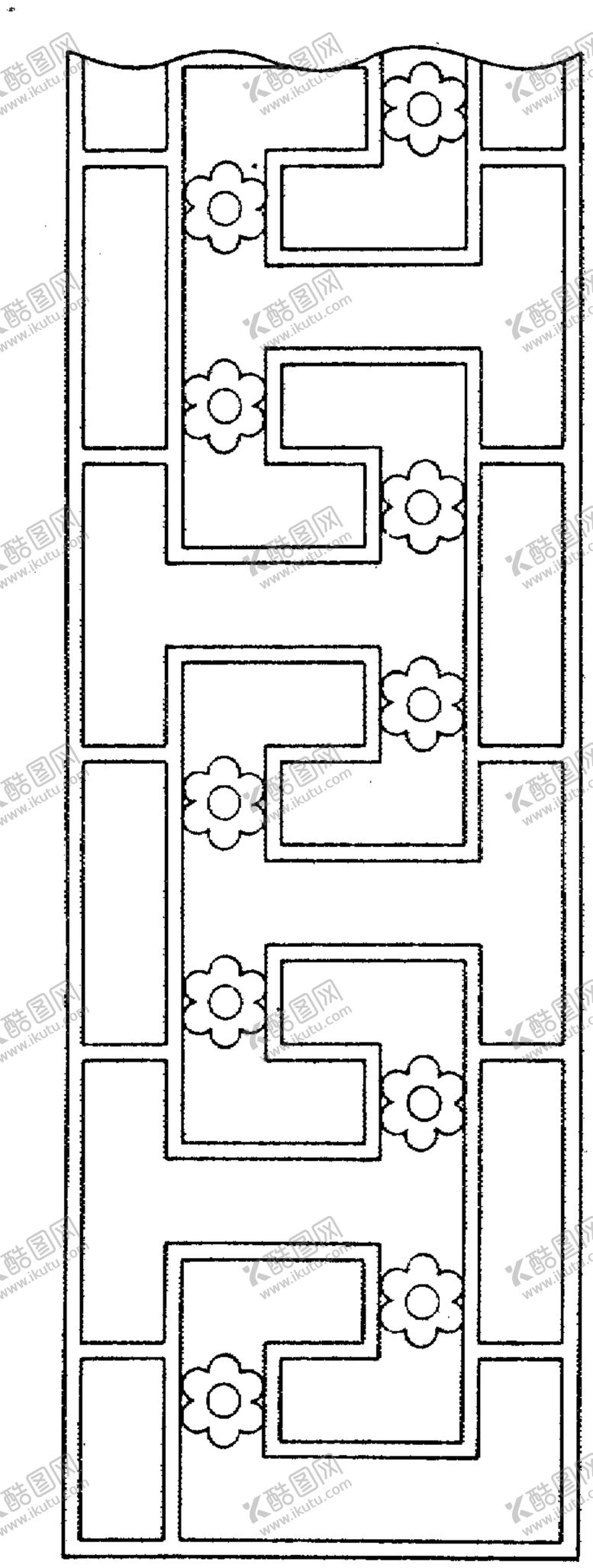 编号：66963209232115096560【酷图网】源文件下载-镂空花图案